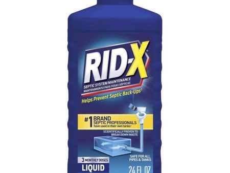 RID-X Liquid Septic System Treatment and Cleaner 24 oz For Sale