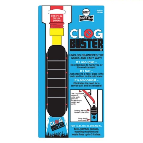 Harvey s Clogbuster Drain Unclogger Discount