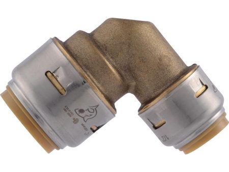 SharkBite 3 4 in. Push X 1 2 in. D Push Brass Reducing Elbow For Sale