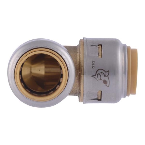 SharkBite Push to Connect 1 2 in. Push X 1 2 in. D Push Brass Elbow Sale