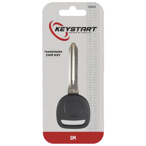 KeyStart Transponder Key Automotive Chipkey B99PT Double For GM on Sale