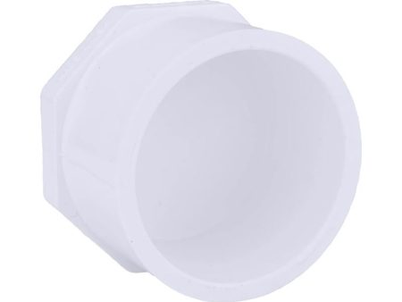 Charlotte Pipe Schedule 40 2 in. Spigot X 2 in. D Slip PVC Plug 1 pk Hot on Sale