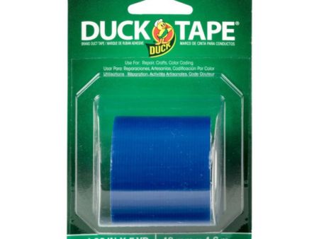 Duck 1.88 in. W X 5 yd L Blue Solid Duct Tape For Cheap