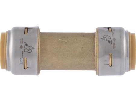 SharkBite 3 4 in. D X 3 4 in. D Brass Spring Loaded Check Valve Hot on Sale