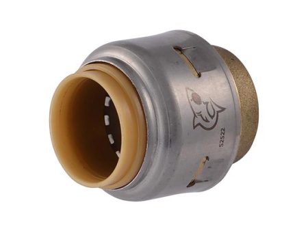 SharkBite 1 2 in. Push Brass End Stop For Discount