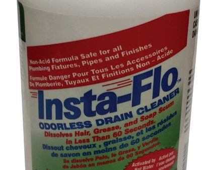 Insta-Flo Crystals Drain Cleaner 1 lb For Sale