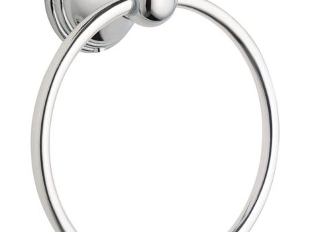 Moen Preston Chrome Towel Ring Zinc Hot on Sale