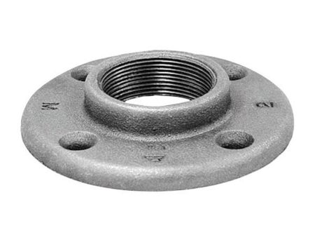 Anvil 3 4 in. FPT Black Malleable Iron Floor Flange Hot on Sale